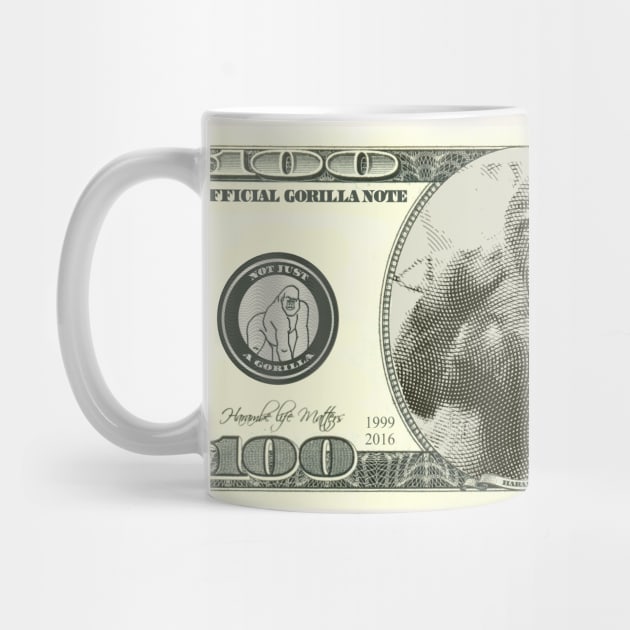 Harambe Dollar Bill by DigitalCleo